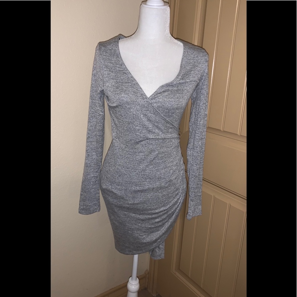 Forever 21 Grey Sweater dress